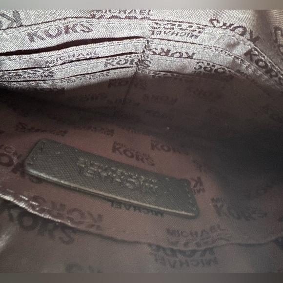 Michael Kors Black Suede & Leather Jet Set Wristlet/Wallet NWT 10” x 6” - Picture 4 of 8